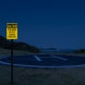Caution Stay Back 40 Feet Aluminum Sign (EGR Reflective)
