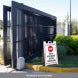 Check With Guard Before Proceeding Corflute Sign (Non Reflective)