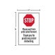 Practice Social Distancing Corflute Sign (Non Reflective)