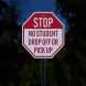 Octagon Stop Security Aluminum Sign (EGR Reflective)