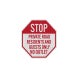 No Outlet Private Road Residents & Guests Only Aluminum Sign (HIP Reflective)