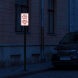 Parking Reserved Park At Your Own Risk Aluminum Sign (HIP Reflective)