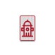 Fire Hydrant Aluminum Sign (EGR Reflective)