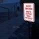 Slippery When Wet Or Icy Aluminum Sign (EGR Reflective)