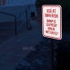 Slippery When Wet Or Icy Aluminum Sign (HIP Reflective)