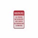 Persons Not Associated With Church Use Parking Aluminum Sign (EGR Reflective)