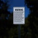Florida Agritourism Liability Aluminum Sign (HIP Reflective)