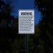 Florida Agritourism Liability Aluminum Sign (Diamond Reflective)
