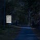 Oregon Agritourism Liability Warning Aluminum Sign (HIP Reflective)