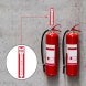 Fire Extinguisher Decal (Non Reflective)