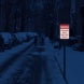 Ice & Snow Warning Aluminum Sign (EGR Reflective)