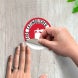 Fire Extinguisher Inside Decal (Non Reflective)