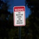 No Drugs Or Alcohol Aluminum Sign (EGR Reflective)