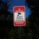 No Trespassing Property Is Protected By Video Surveillance Aluminum Sign (HIP Reflective)