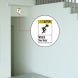 ANSI Caution Low Clearance Decal (Non Reflective)