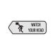 Watch Your Head Aluminum Sign (Diamond Reflective)