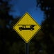Fire Station Truck Aluminum Sign (HIP Reflective)