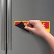 Magnetic Cabinet Flammable Magnetic Sign (Non Reflective)
