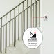 In Case Of Fire Use Stairways Decal (Non Reflective)