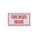 Fire Riser Inside Decal (EGR Reflective)