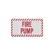 Fire Pump Room Decal (EGR Reflective)