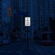 Traffic No Right Turn On Red Aluminum Sign (HIP Reflective)
