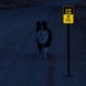 Slow Down Watch For Dog Aluminum Sign (HIP Reflective)