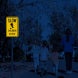 Slow Kids At Play Aluminum Sign (EGR Reflective)