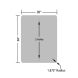 Right Turn Only Aluminum Sign (Diamond Reflective)