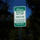 Private Community Aluminum Sign (HIP Reflective)