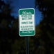 Private Community Aluminum Sign (Diamond Reflective)