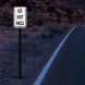MUTCD Compliant Do Not Pass Aluminum Sign (HIP Reflective)