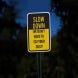 Keep Dust Down Traffic Aluminum Sign (EGR Reflective)
