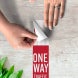 One Way Do Not Enter Decal (HIP Reflective)