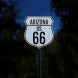 Arizona Route Marker Shield Aluminum Sign (EGR Reflective)