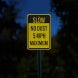 Slow, No Dust 5 MPH Aluminum Sign (EGR Reflective)