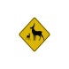 Animal Crossing Road Aluminum Sign (EGR Reflective)
