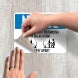 Social Distancing Notice Maintain Social Distancing Decal (Non Reflective)