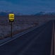 Slow Down 10 MPH Aluminum Sign (EGR Reflective)