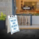 Take Out Delivery Corflute Sign (Non Reflective)