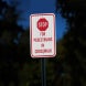 Traffic Control Stop For Pedestrians Aluminum Sign (HIP Reflective)