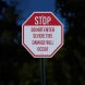 Stop Do Not Enter Aluminum Sign (EGR Reflective)
