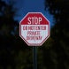Do Not Enter Private Driveway Aluminum Sign (EGR Reflective)
