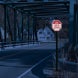 Stop Out Of Service Aluminum Sign (EGR Reflective)