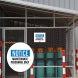 OSHA Notice Maintenance Personnel Only Decal (Non Reflective)