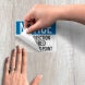 OSHA Notice Eye Protection Required Decal (EGR Reflective)