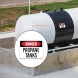 OSHA Danger Propane Tanks Decal (Non Reflective)