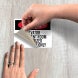 OSHA Danger Elevator Equipment Room Decal (Non Reflective)