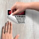 OSHA Construction Area Authorized Personnel Decal (EGR Reflective)