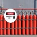 Compressed Gas Warning Decal (Non Reflective)